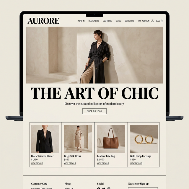 เว็บไซต์แฟชั่น